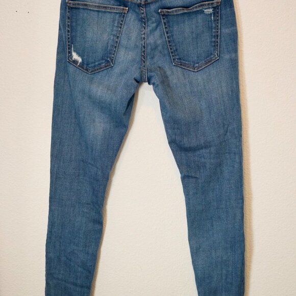 Current Elliott Stiletto Niagara Destroy Jeans | Size 27 - Picture 6 of 6